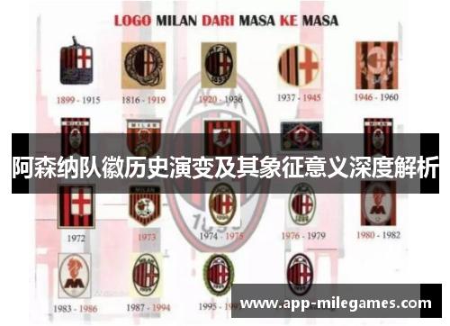 阿森纳队徽历史演变及其象征意义深度解析